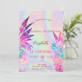 ホログラフィエレガントックパイナップル 招待状 (スタンド正面)