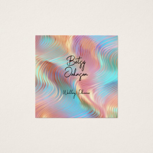 ホログラフィエレガントック名刺 (正面)