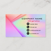 ホログラフィカスタムックホログラム名刺 名刺 (正面)