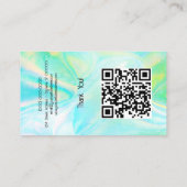 ホログラフィカスタムック光学石のロゴ 名刺 (裏面)