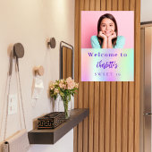 ホログラフィカスタムック写真Sweet 16パーティーへようこそ ポスター