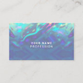 ホログラフィカスタムック虹色 名刺 (正面)