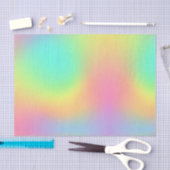 ホログラフィカラフルックスタイル抽象芸術パターン 薄葉紙 (クラフト)