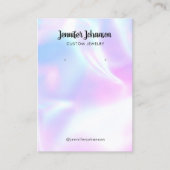 ホログラフィガーリーックジュエリーホルモダンダイヤリングb 名刺 (正面)