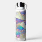 ホログラフィスタイリッシュック格子 ウォーターボトル (背面)