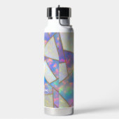 ホログラフィスタイリッシュック格子 ウォーターボトル (左面)