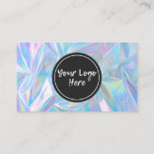 ホログラフィックありがとうトレンディーサロン名刺 名刺 (裏面)