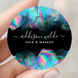 ホログラフィックアルコールインク事業 ラウンドシール