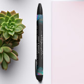 ホログラフィックアルコールインク事業 黒ボールペン