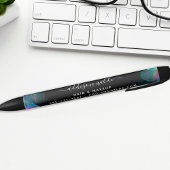 ホログラフィックアルコールインク事業 黒ボールペン