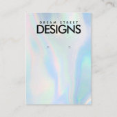 ホログラフィックイヤリングディスプレイ 名刺 (正面)