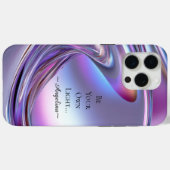 ホログラフィックエステティック Case-Mate iPhoneケース (裏面 (横))