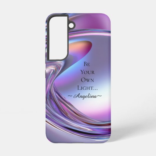 ホログラフィックエステティック SAMSUNG GALAXYケース (裏面)