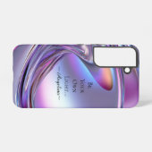 ホログラフィックエステティック SAMSUNG GALAXYケース (裏面横)