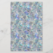 ホログラフィックオパール石背景販売 チラシ (裏面)