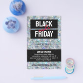 ホログラフィックオパール石背景販売 チラシ (シングル)