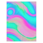 ホログラフィックカラフル背景 テーブルクロス (正面)