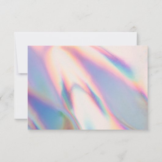 ホログラフィックカラーシフトありがとうメディア挿入 (裏面)