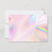 ホログラフィックカラーシフトありがとうメディア挿入 (裏面)