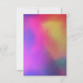 ホログラフィックカラーシフトありがとうメディア挿入 (裏面)