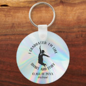 ホログラフィックカレッジ卒業Gag 2022 キーホルダー (裏面)