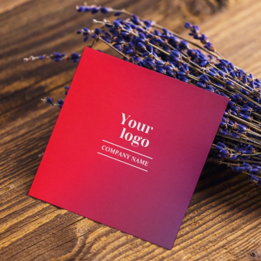 ホログラフィックグラディエントのソーシャルメディアのアイコンのインストール スクエア名刺