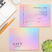 ホログラフィックグラディエント服ストアモダンピンク