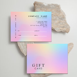 ホログラフィックグラディエント服ストアモダンピンク