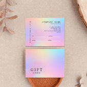 ホログラフィックグラディエント服ストアモダンピンク