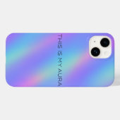 ホログラフィックグラデーション美学iPhoneケース Case-Mate iPhoneケース (裏面 (横))