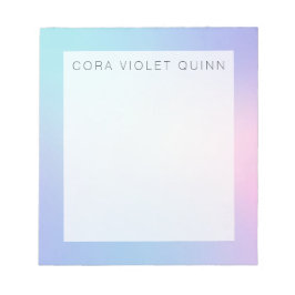 ホログラフィックグラデーション ノートパッド