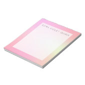 ホログラフィックグラデーション ノートパッド (回転)