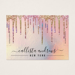 ホログラフィックグリッタードリップブレスレットディスプレイ