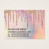 ホログラフィックグリッタードリップブレスレットディスプレイ (裏面)