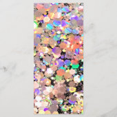 ホログラフィックグリッターメイクアップアーティストブラックプライスメニュー メニュー (裏面)