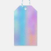 ホログラフィックグリッター ギフトタグ (裏面)