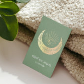 ホログラフィックサードアイムーンヨガホリスティックコーチ 名刺