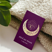 ホログラフィックサードアイムーンヨガホリスティックコーチBU 名刺