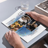 ホログラフィックシグネチャーモダンスクリプトGlamグリッター チラシ