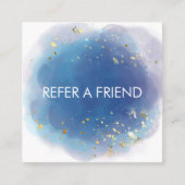 ホログラフィックシグネチャーモダンスクリプトGlamグリッター 紹介カード (正面)