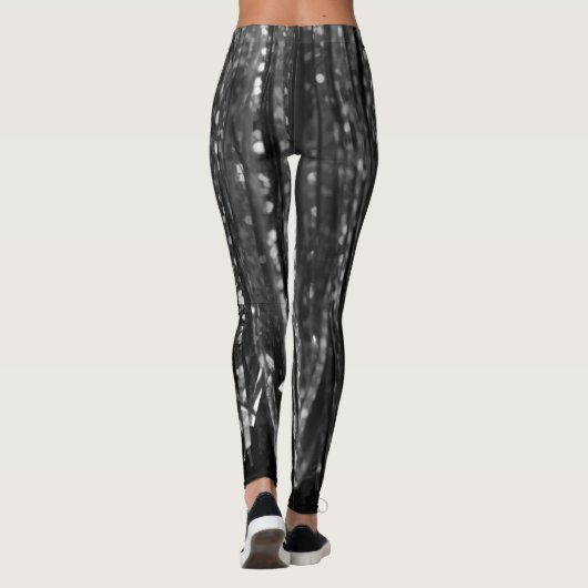 ホログラフィックシルバーグレーティンセルグラーム#1 #wall #art レギンス (裏面)