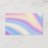 ホログラフィックジオメトリ割引あり 名刺 (裏面)