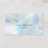 ホログラフィックスクモダンリミニマル 名刺 (正面)