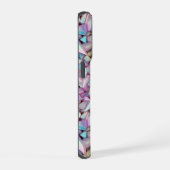 ホログラフィックストーンパターパーソナライズされたン iPhoneケース (右側面)