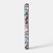 ホログラフィックス通石柄 オーダーメイド iPhoneケース (左側面)