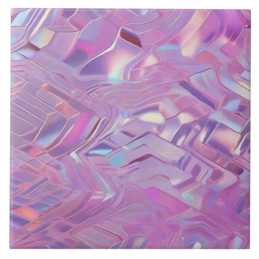 ホログラフィックセラミックタイル タイル (正面)