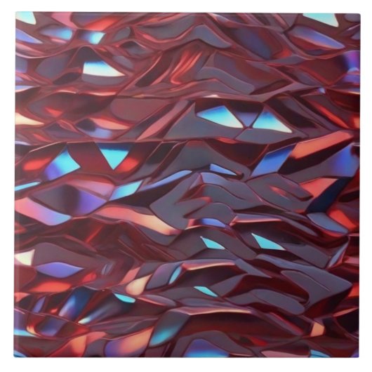 ホログラフィックセラミックタイル タイル (正面)