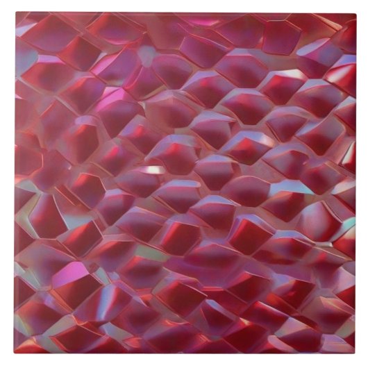 ホログラフィックセラミックタイル タイル (正面)
