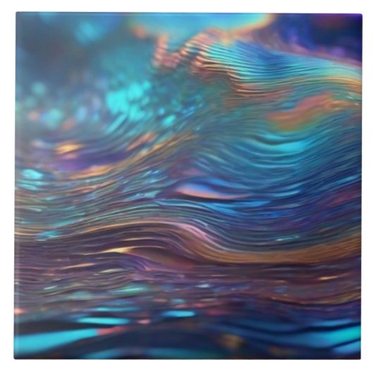 ホログラフィックセラミックタイル タイル (正面)