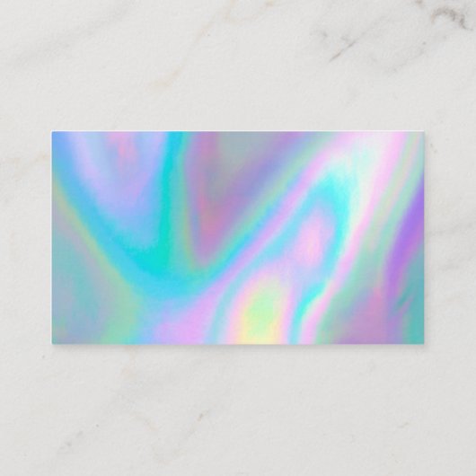 ホログラフィックソーシャルメディアサロンありがとう 名刺 (裏面)
